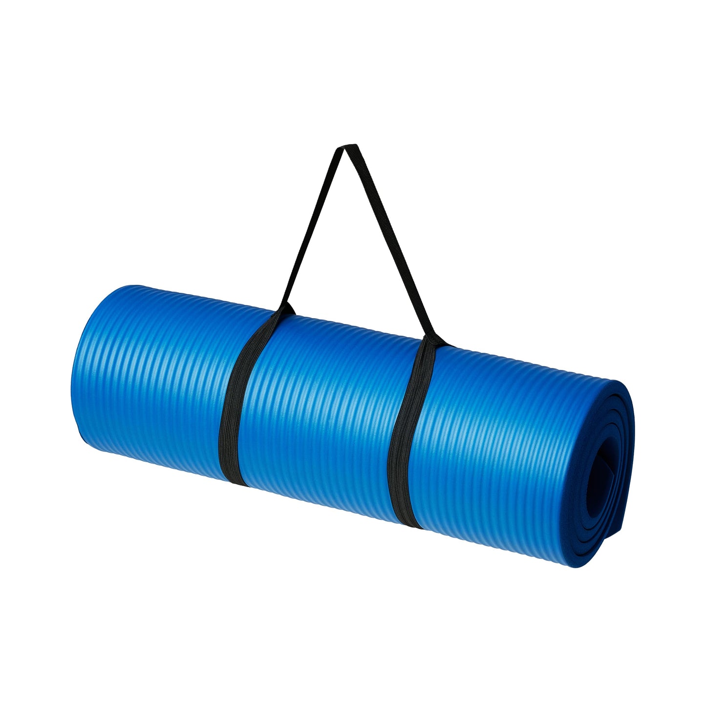 Amazon Basics Extra Thick Exercise Yoga Gym Floor Mat with Carrying Strap