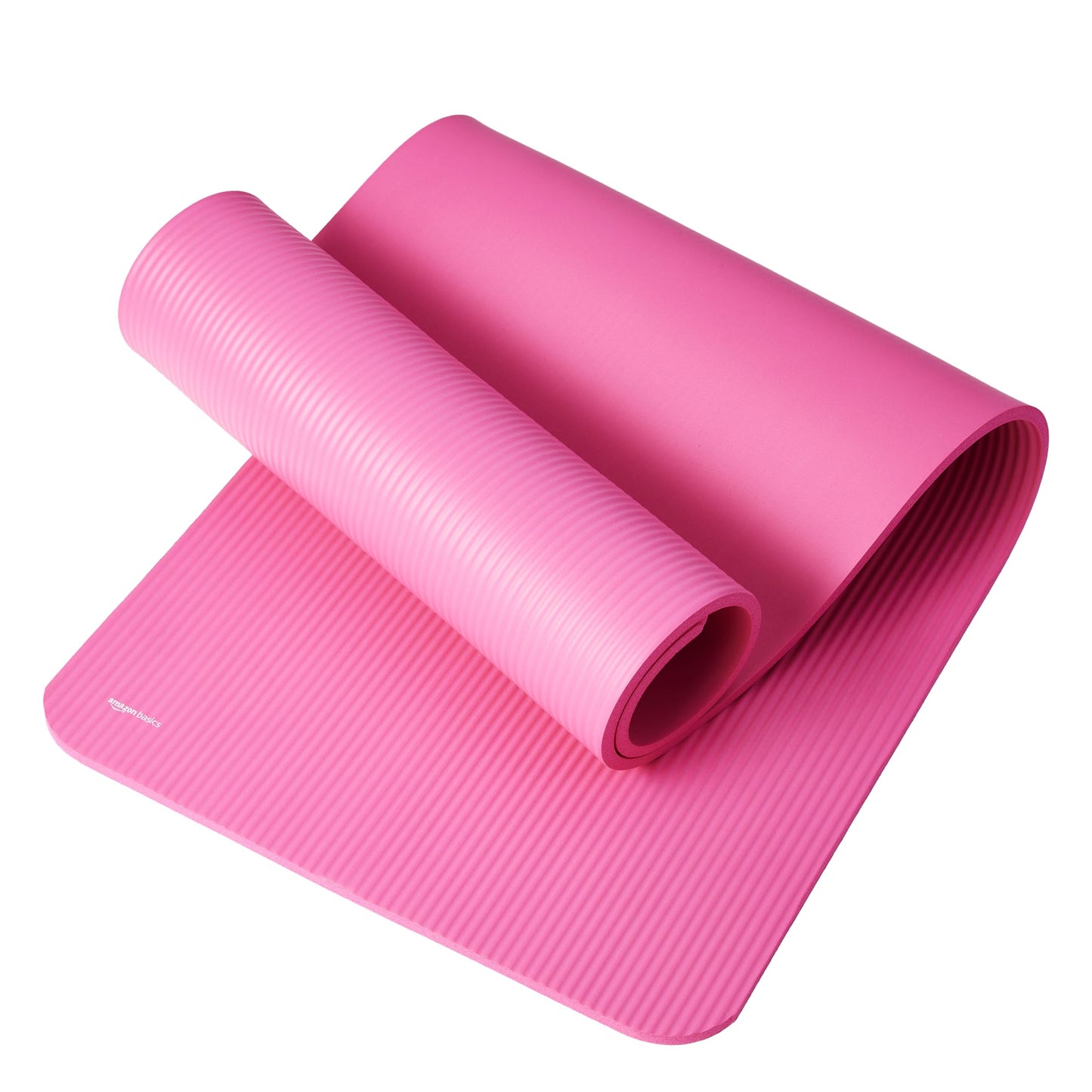 Amazon Basics Extra Thick Exercise Yoga Gym Floor Mat with Carrying Strap