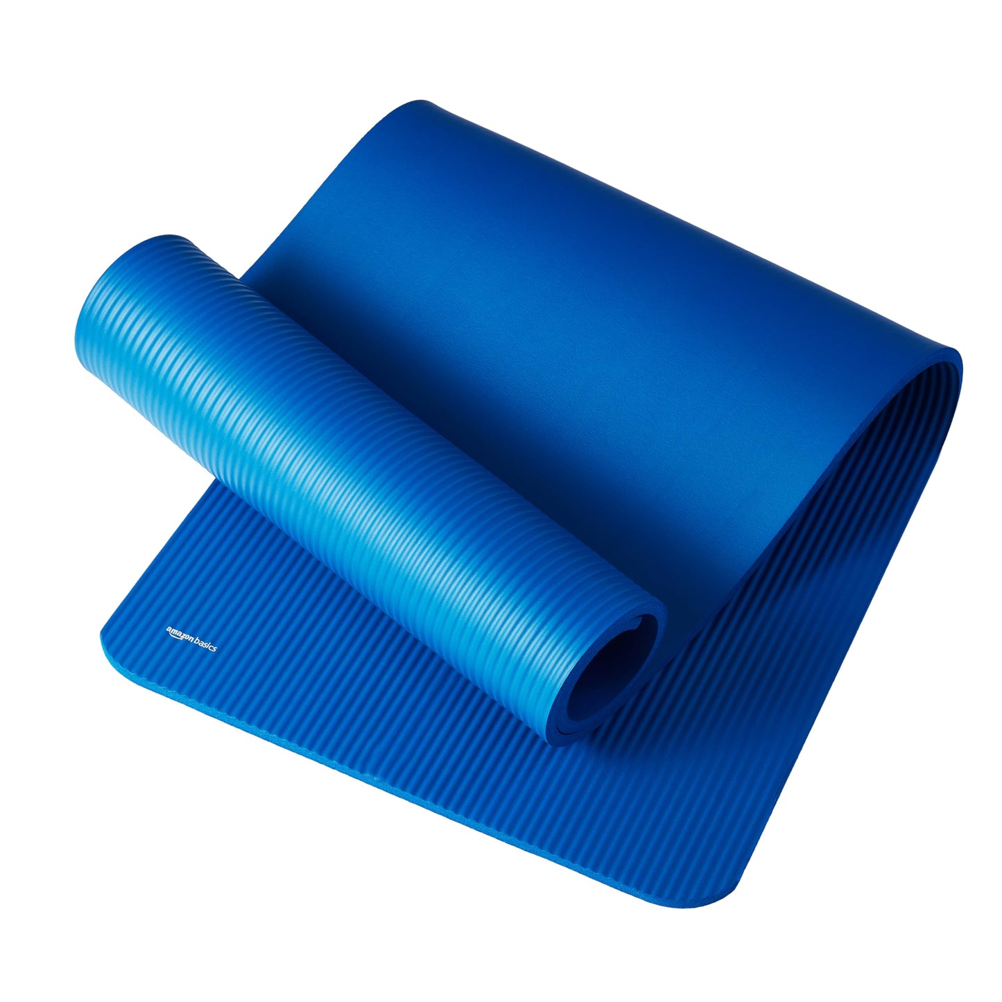 Amazon Basics Extra Thick Exercise Yoga Gym Floor Mat with Carrying Strap