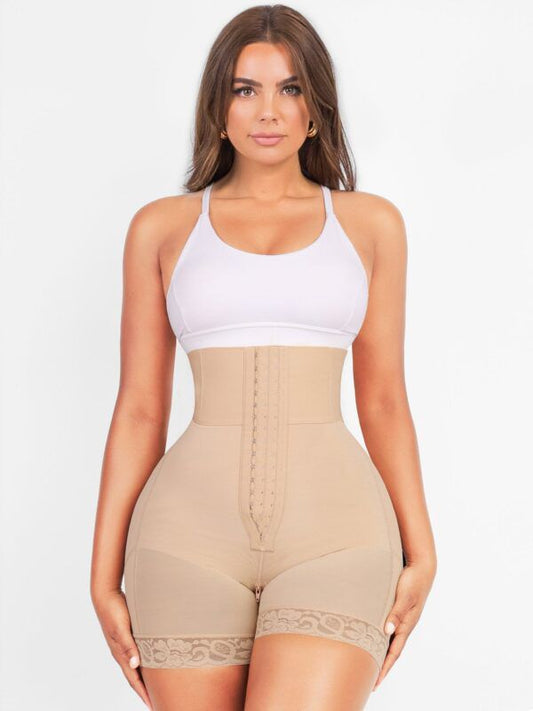AA -  High-Waist BBL Shorts