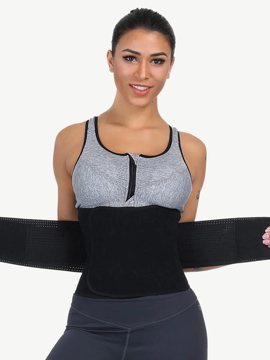 B- Flat Out Yellow Detachable Bone Back Waist Cincher Big Size Meticulous Design