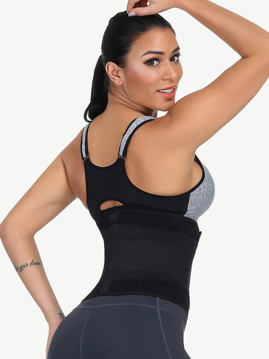 B- Flat Out Yellow Detachable Bone Back Waist Cincher Big Size Meticulous Design